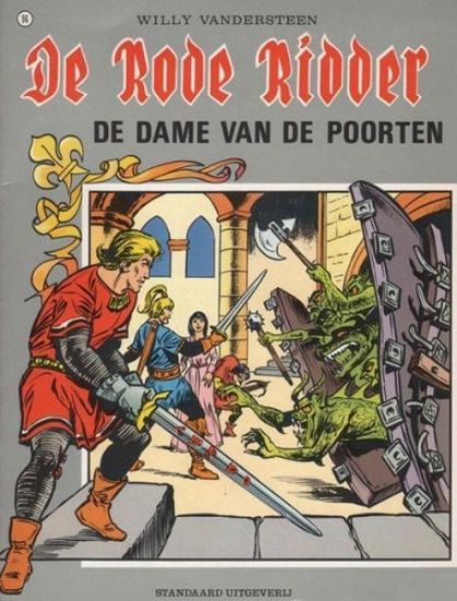 Afbeelding van Rode ridder #96 - Dame van de poorten - Tweedehands (STANDAARD, zachte kaft)