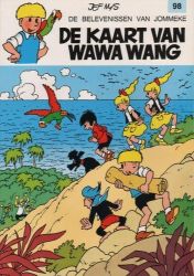 Afbeeldingen van Jommeke #98 - Kaart van wawa wang - Tweedehands