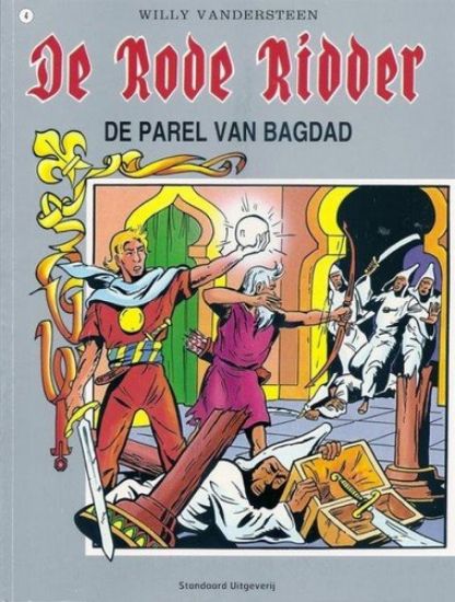 Afbeelding van Rode ridder #4 - Parel van bagdad - Tweedehands (STANDAARD, zachte kaft)