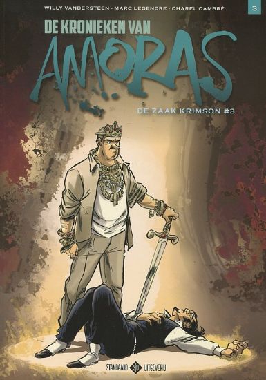 Afbeelding van Kronieken van amoras #3 - Zaak krimson - Tweedehands (STANDAARD, zachte kaft)