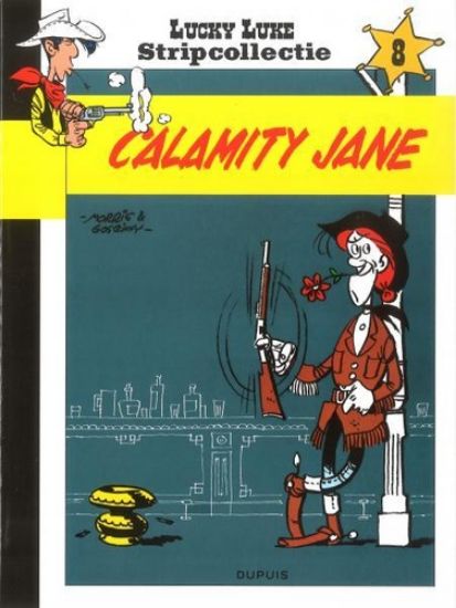 Afbeelding van Lucky luke stripcollectie laatste nieuws #8 - Calamity jane (laatste nieuws) - Tweedehands (LUCKY COMICS, zachte kaft)