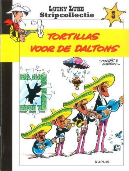 Afbeelding van Lucky luke stripcollectie laatste nieuws #3 - Tortillas voor de daltons (LUCKY COMICS, zachte kaft)