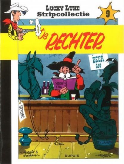 Afbeelding van Lucky luke stripcollectie laatste nieuws #9 - Rechter (laatste nieuws) - Tweedehands (LUCKY COMICS, zachte kaft)
