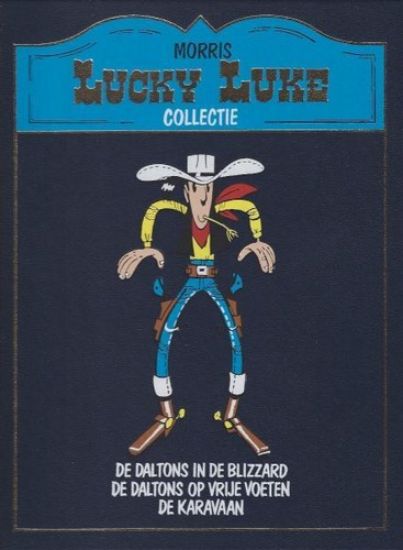 Afbeelding van Lucky luke lekturama #18 - Daltons blizzard/daltons vrije voeten/karavaan - Tweedehands (LEKTURAMA, harde kaft)