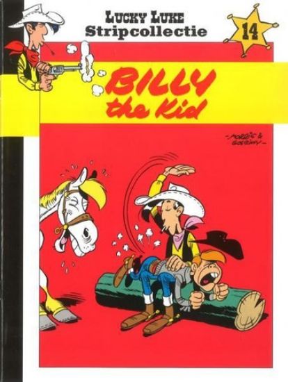 Afbeelding van Lucky luke stripcollectie laatste nieuws #14 - Billy the kid (laatste nieuws) (LUCKY COMICS, zachte kaft)
