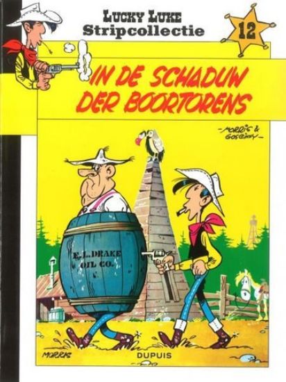 Afbeelding van Lucky luke stripcollectie laatste nieuws #12 - In de schaduw van de boortorens (laatste nieuws) (LUCKY COMICS, zachte kaft)