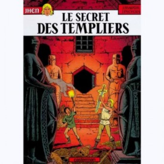 Afbeelding van Jhen (fra) #8 - Le secret des templiers - Tweedehands (CASTERMAN, harde kaft)