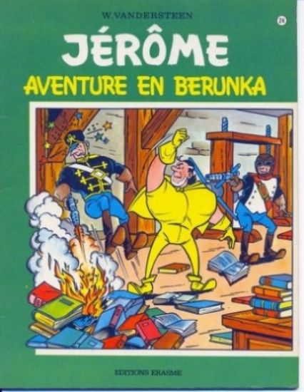 Afbeelding van Jerome (fra) #24 - Aventure en berunka - Tweedehands (ERASME, zachte kaft)