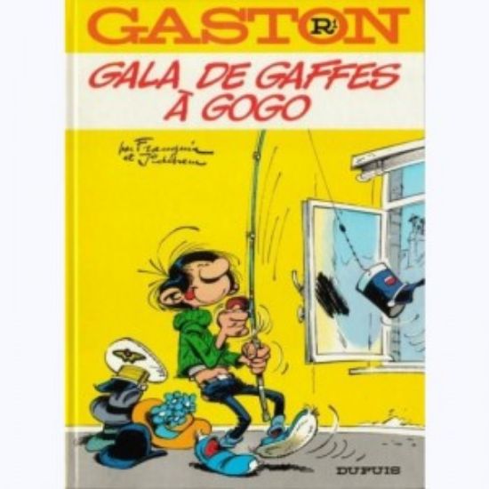 Afbeelding van Gaston (fra) #1 - Gala de gaffes a gogo - Tweedehands (DUPUIS, harde kaft)