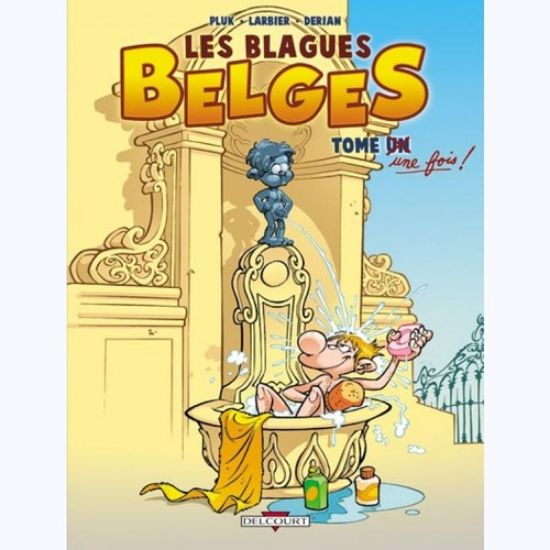 Afbeelding van Les blagues belges #1 - Tome une fois (DELCOURT, harde kaft)