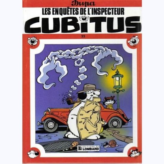Afbeelding van Cubitus (fra)  #22 - Les enquetes de l'inspecteur (LOMBARD, harde kaft)