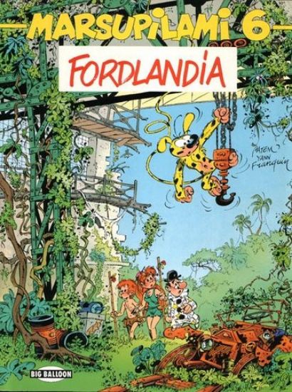 Afbeelding van Marsupilami #6 - Fordlandia - Tweedehands (BIG BALLOON, zachte kaft)