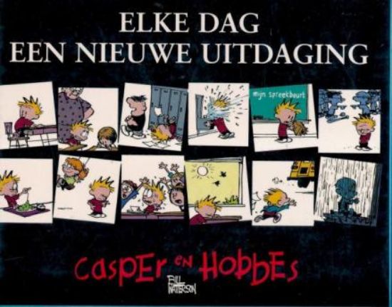 Afbeelding van Casper en hobbes #13 - Elke dag een nieuwe uitdaging - Tweedehands (BIG BALLOON, zachte kaft)