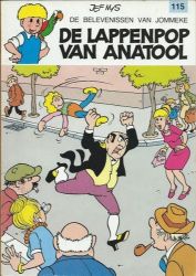 Afbeeldingen van Jommeke #115 - Lappenpop van anatool - Tweedehands