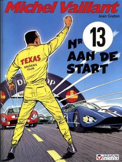 Afbeelding van Michel vaillant #5 - Nr 13 aan de start - Tweedehands (GRATON, zachte kaft)
