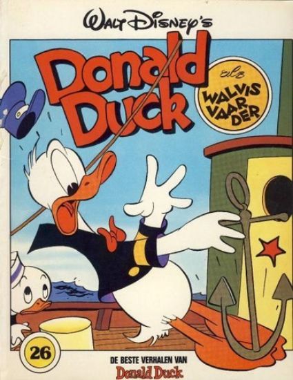 Afbeelding van Donald duck #26 - Walvisvaarder - Tweedehands (OBERON, zachte kaft)