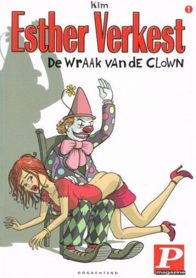 Afbeelding van Esther verkest #1 - Wraak van de clown - Tweedehands (OOGACHTEND, zachte kaft)