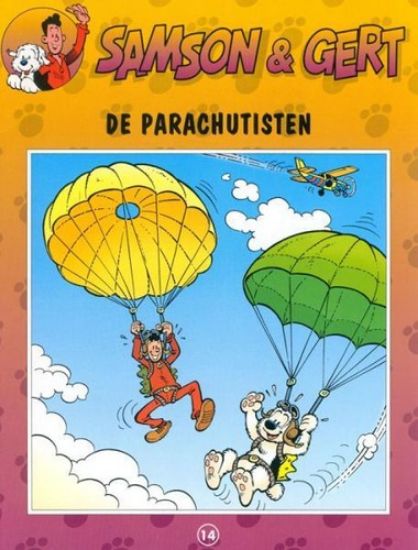 Afbeelding van Samson en gert #14 - Parachutisten (STUDIO 100, zachte kaft)