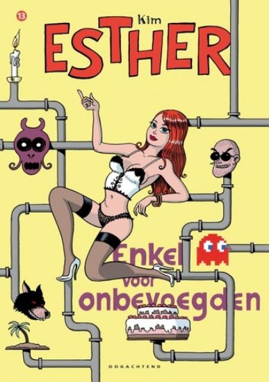 Afbeelding van Esther verkest #13 - Enkel voor onbevoegden - Tweedehands (OOGACHTEND, zachte kaft)