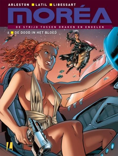 Afbeelding van Morea #6 - Dood in het bloed (LUITINGH, harde kaft)