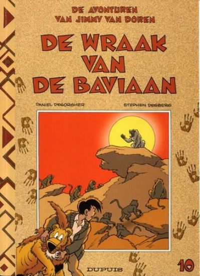 Afbeelding van Jimmy van doren #10 - Wraak van de baviaan - Tweedehands (DUPUIS, zachte kaft)