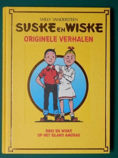 Afbeelding van Suske en wiske lekturama #1 - Originele verhalen : rikki en wiske/ op het eiland amoras - Tweedehands (LEKTURAMA, harde kaft)