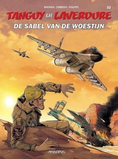 Afbeelding van Tanguy en laverdure #32 - Sabel van de woestijn (ARBORIS, harde kaft)