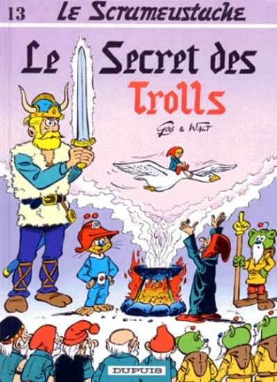 Afbeelding van Scrameustache (fra) #13 - Le secret des trolls (DUPUIS, harde kaft)