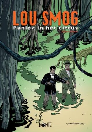 Afbeelding van Lou smog - Paniek in het circus - Tweedehands (BONTE, zachte kaft)