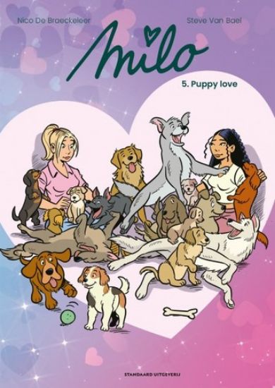 Afbeelding van Milo #5 - Puppy love (STANDAARD, zachte kaft)