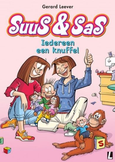 Afbeelding van Suus en sas #26 - Iedereen een knuffel (UITGEVERIJ L, zachte kaft)