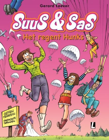 Afbeelding van Suus en sas #4 - Het regent hunks (UITGEVERIJ L, zachte kaft)