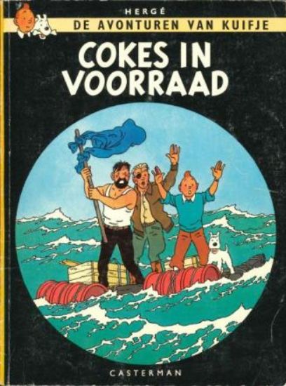 Afbeelding van Kuifje - Cokes in voorraad - Tweedehands (CASTERMAN, zachte kaft)