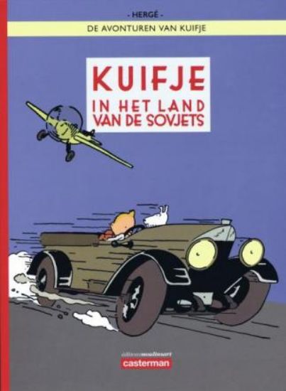Afbeelding van Kuifje - Kuifje in land sovjets kleur (CASTERMAN, zachte kaft)