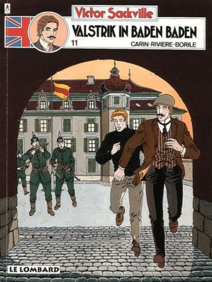 Afbeelding van Victor sackville #11 - Valstrik baden baden (LOMBARD, zachte kaft)