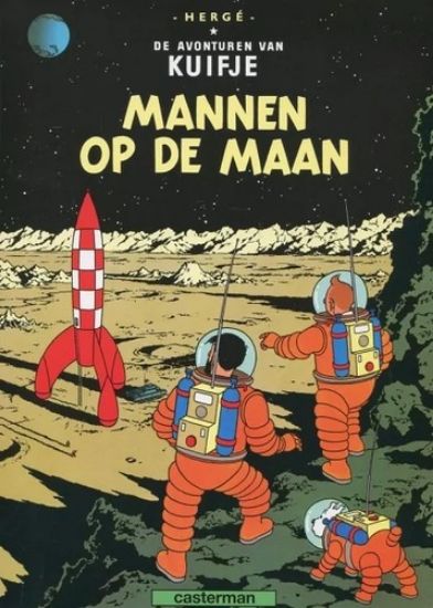 Afbeelding van Kuifje - Mannen op maan (CASTERMAN, zachte kaft)