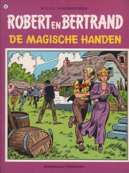 Afbeelding van Robert bertrand #58 - Magische handen - Tweedehands (STANDAARD, zachte kaft)