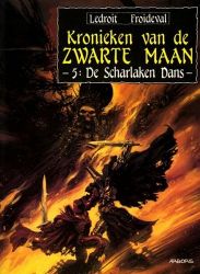 Afbeeldingen van Kronieken zwarte maan #5 - Scharlaken dans - Tweedehands