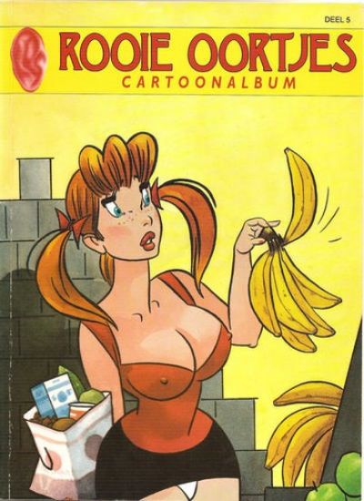 Afbeelding van Rooie oortjes cartoonalbum #5 - Cartoonalbum - Tweedehands (BOEMERANG, zachte kaft)