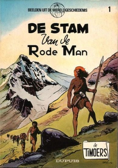Afbeelding van Timoers #1 - Stam van de  rode man - Tweedehands (DUPUIS, zachte kaft)