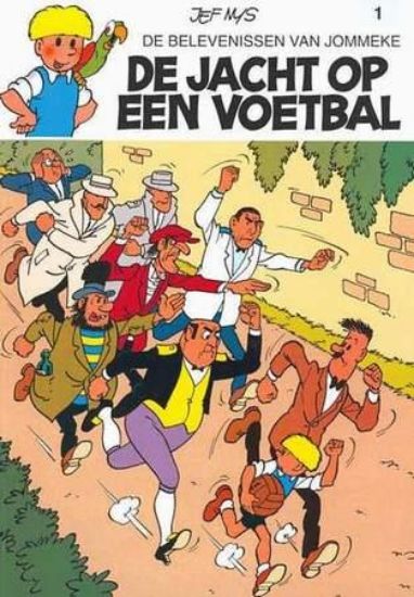 Afbeelding van Jommeke #1 - Jacht op een voetbal - Tweedehands (HET VOLK, zachte kaft)