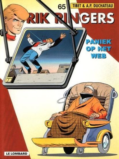 Afbeelding van Rik ringers #65 - Paniek op het web - Tweedehands (LOMBARD, zachte kaft)