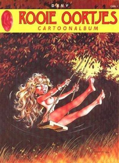 Afbeelding van Rooie oortjes cartoonalbum #1 - Cartoonalbum 1 - Tweedehands (DE BOEMERANG, zachte kaft)