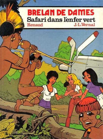 Afbeelding van Brelan de dames (fra) #2 - Safari dans l'enfer vert (LOMBARD, harde kaft)