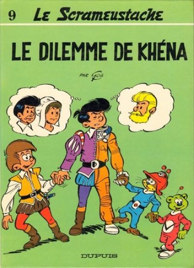 Afbeelding van Scrameustache (fra) #9 - Le dilemme de khena (DUPUIS, harde kaft)