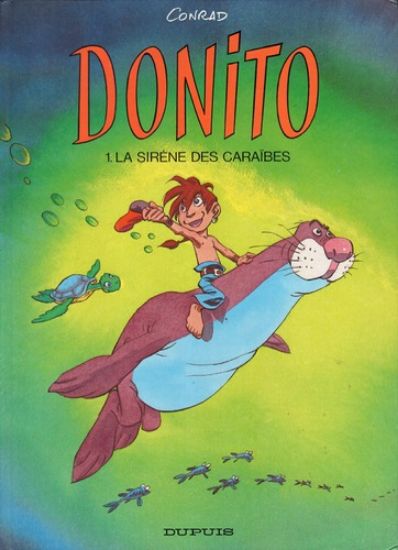 Afbeelding van Donito (fra) #1 - La sirene des caraibes (DUPUIS, harde kaft)