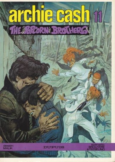 Afbeelding van Archie cash (fra) #11 - Popcorn brothers - Tweedehands (DUPUIS, harde kaft)