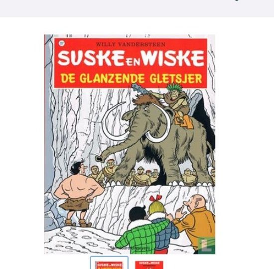 Afbeelding van Suske en wiske #207 - Glanzende gletsjer - Tweedehands (STANDAARD, zachte kaft)