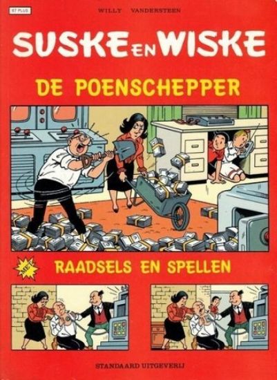 Afbeelding van Suske en wiske plus #67 - Poenschepper (rood) - Tweedehands (STANDAARD, zachte kaft)