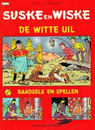 Afbeelding van Suske en wiske plus #134 - Witte uil (rood) - Tweedehands (STANDAARD, zachte kaft)